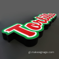 Carta de canle LED Frontlit UV